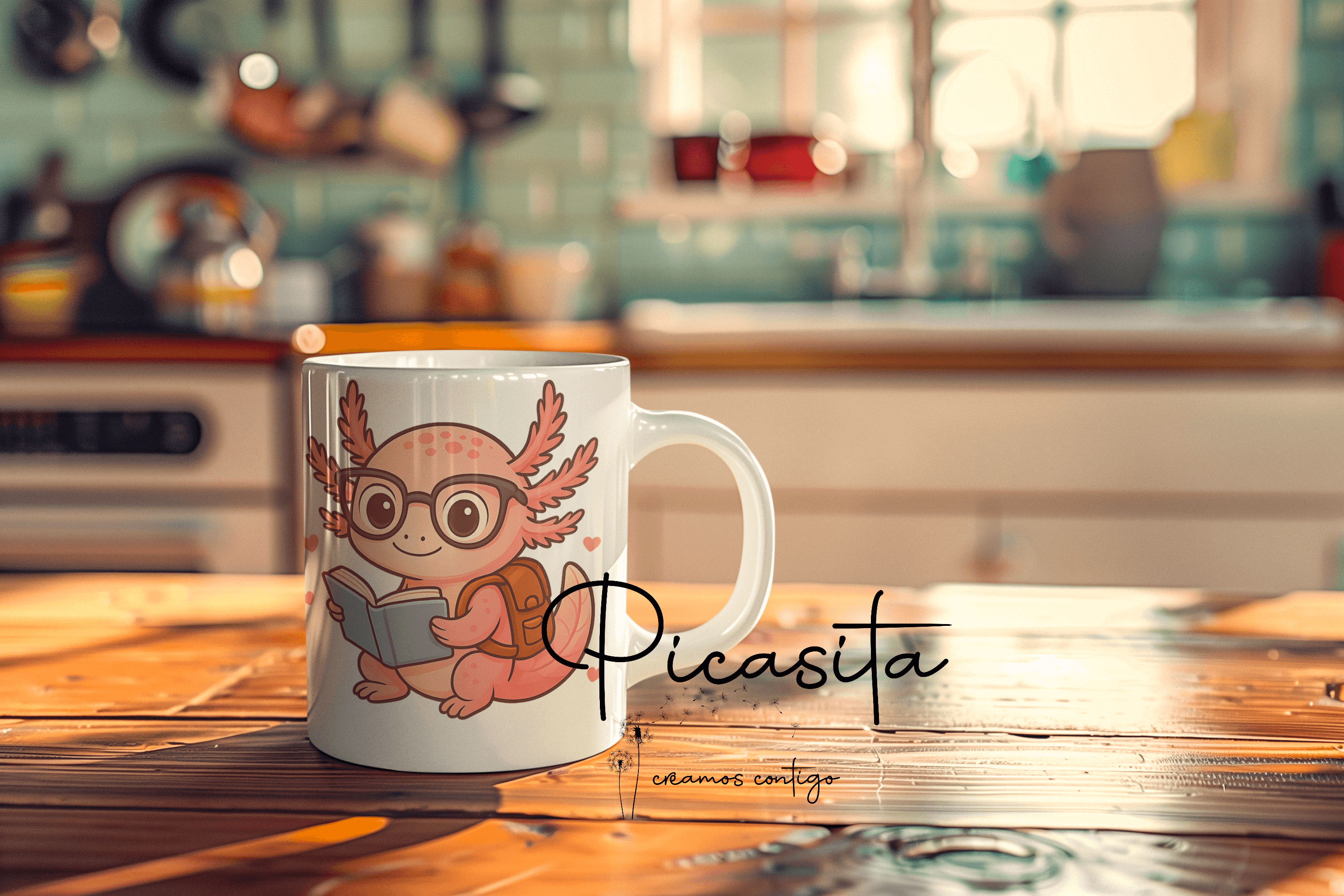 Tasses d'Axolotls