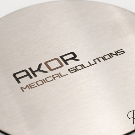 Sous-verres en acier inoxydable personnalisés (Pack de 6)