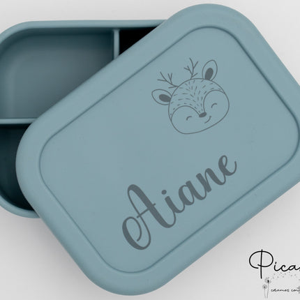 Tupper en silicone XL avec compartiments