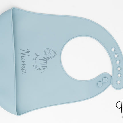 Bavoir en silicone personnalisé