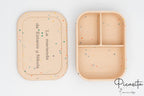 Tupper en silicone XL avec compartiments