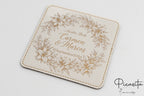 Sous-verres en cuir synthétique