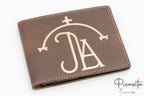 Portefeuille en cuir personnalisé