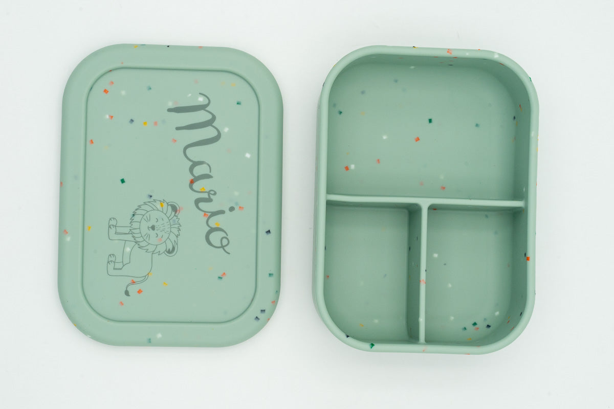 Tupper en silicone XL avec compartiments