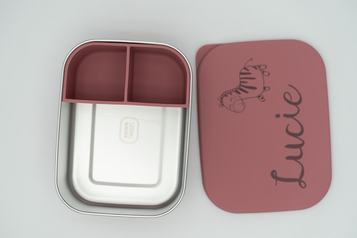 Boîtes hermétiques en silicone et acier inoxydable XL