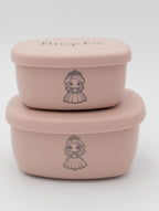 Boîtes en silicone personnalisées petites (2 unités)