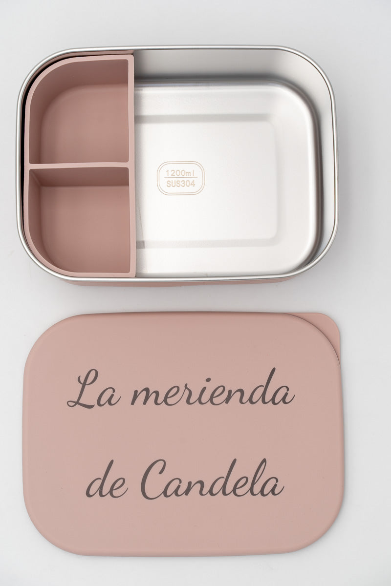 Boîtes hermétiques en silicone et acier inoxydable XL