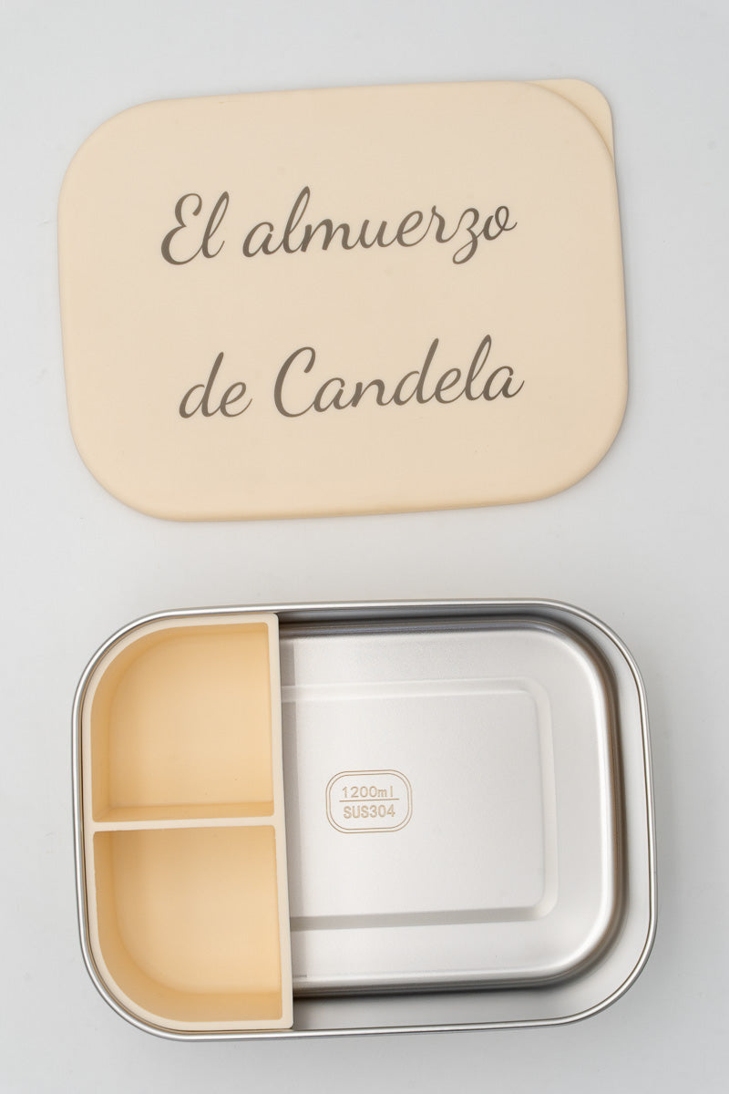 Boîtes hermétiques en silicone et acier inoxydable XL