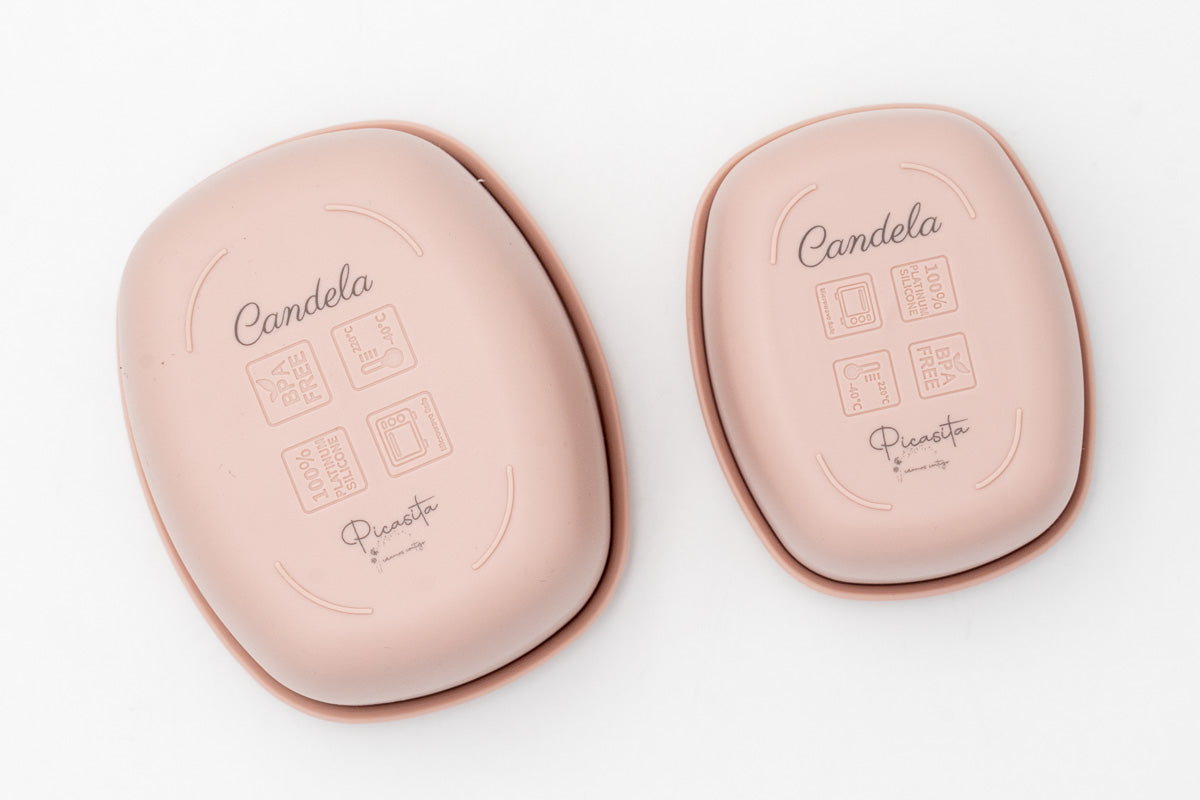Boîtes en silicone personnalisées petites (2 unités)