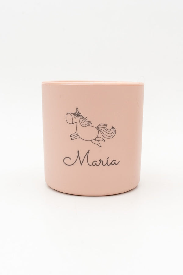 Gobelet enfant en silicone personnalisé
