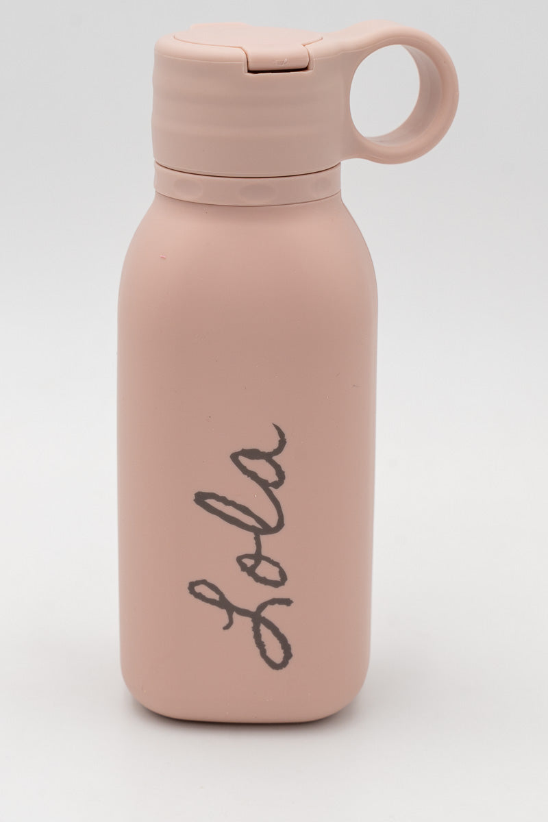 Gourde enfant personnalisée en silicone de 450 ml