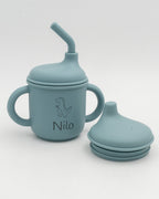 Gobelet enfant 3-en-1 en silicone