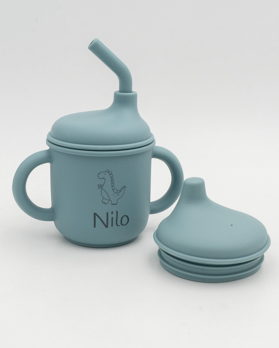 Gobelet enfant 3-en-1 en silicone