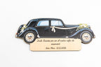 Veux-tu être mon chauffeur de mariage ? — Plaque en bois personnalisée