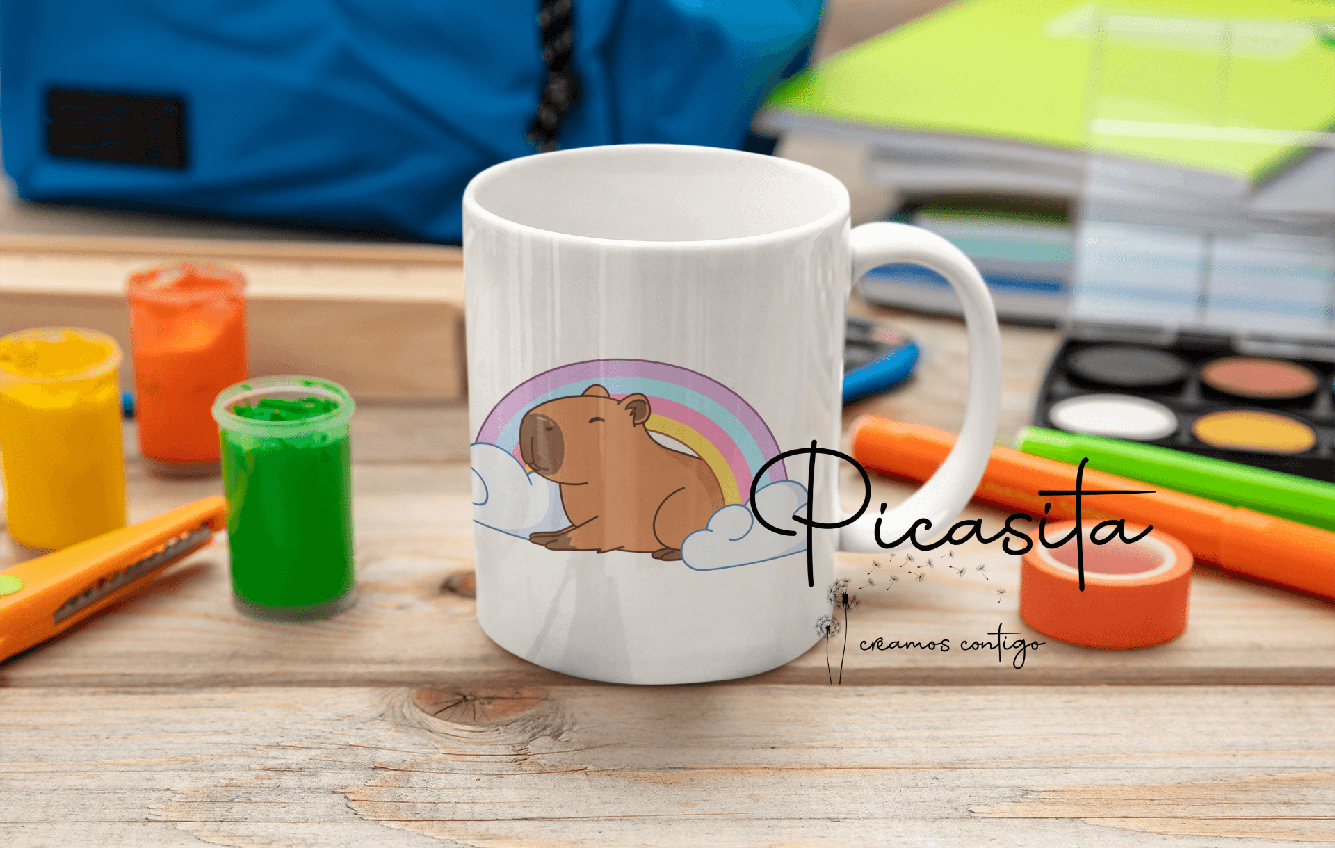 Tasses de Capybaras
