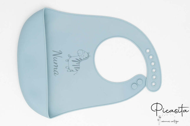 Babero de Silicona Personalizado