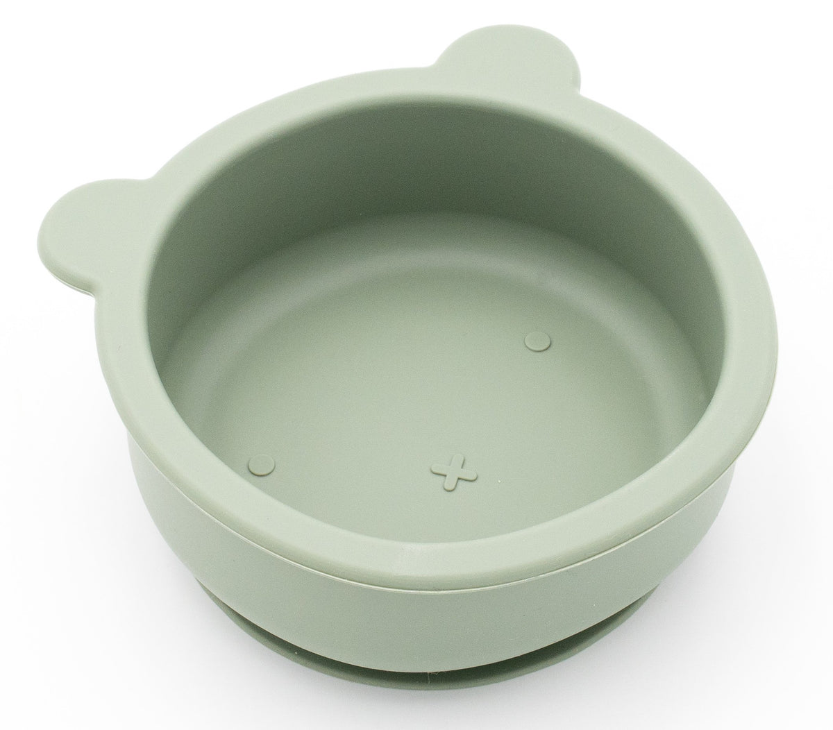 Bol ourson en silicone vert