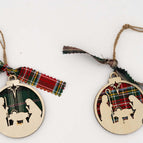 Crèche Marie et Joseph / Vert