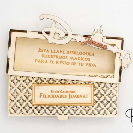 Caja Regalo para Llaves Disneyland Paris