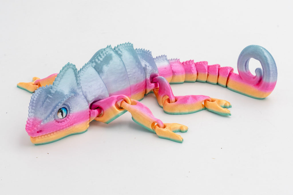 Caméléon imprimé en 3D