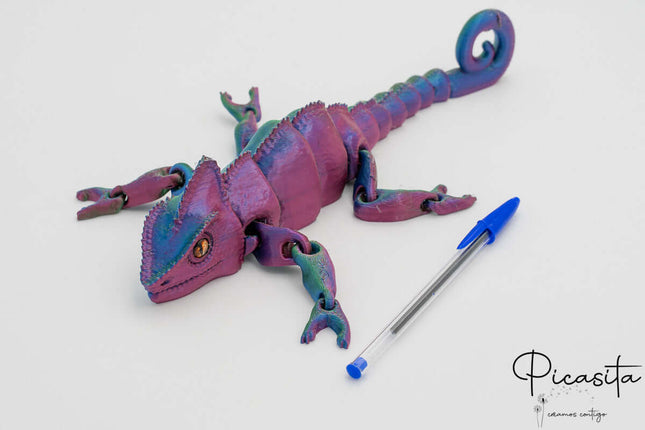 Camaleon Impreso en 3D