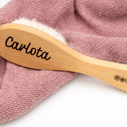 Cepillo de Madera Ultrasuave para Bebés
