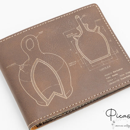 Cartera de Cuero Personalizada