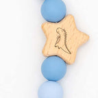 Bois et Silicone (Bleu Clair)