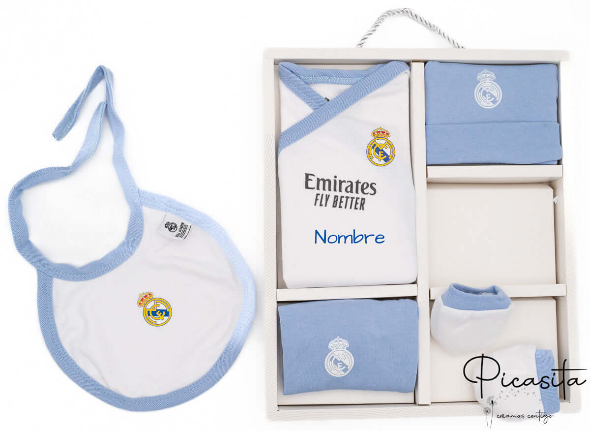 Conjunto Recien Nacido Real Madrid 0-6M