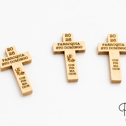 Cruces Grabadas - Regalo de Comunion y Retiro