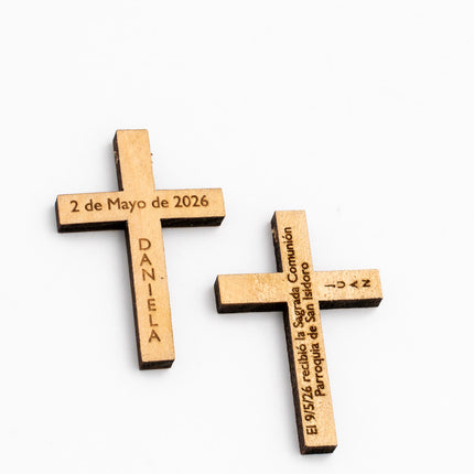 Cruces Grabadas - Regalo de Comunion y Retiro