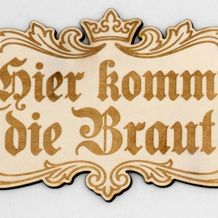 hier kommt die braut