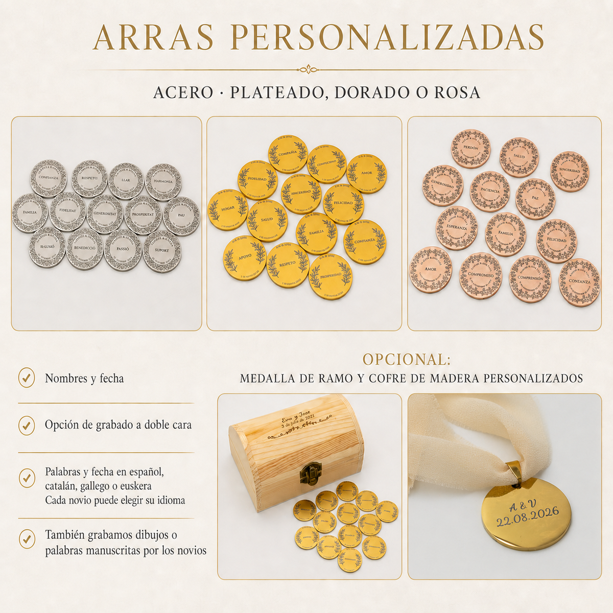 Pièces montées de mariage personnalisées