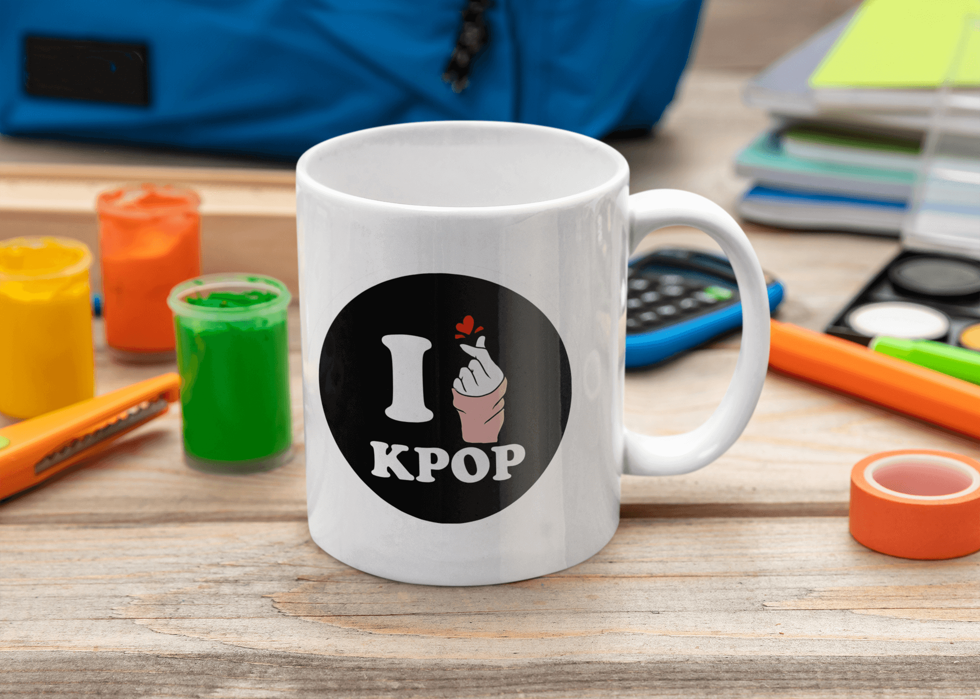 Tasses KPOP avec nom