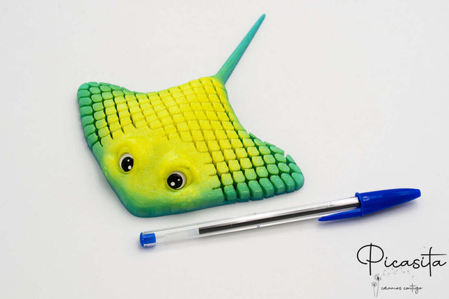 Manta Raya Impreso en 3D