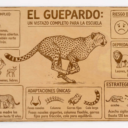 Murales Escolares Originales Grabados en Madera