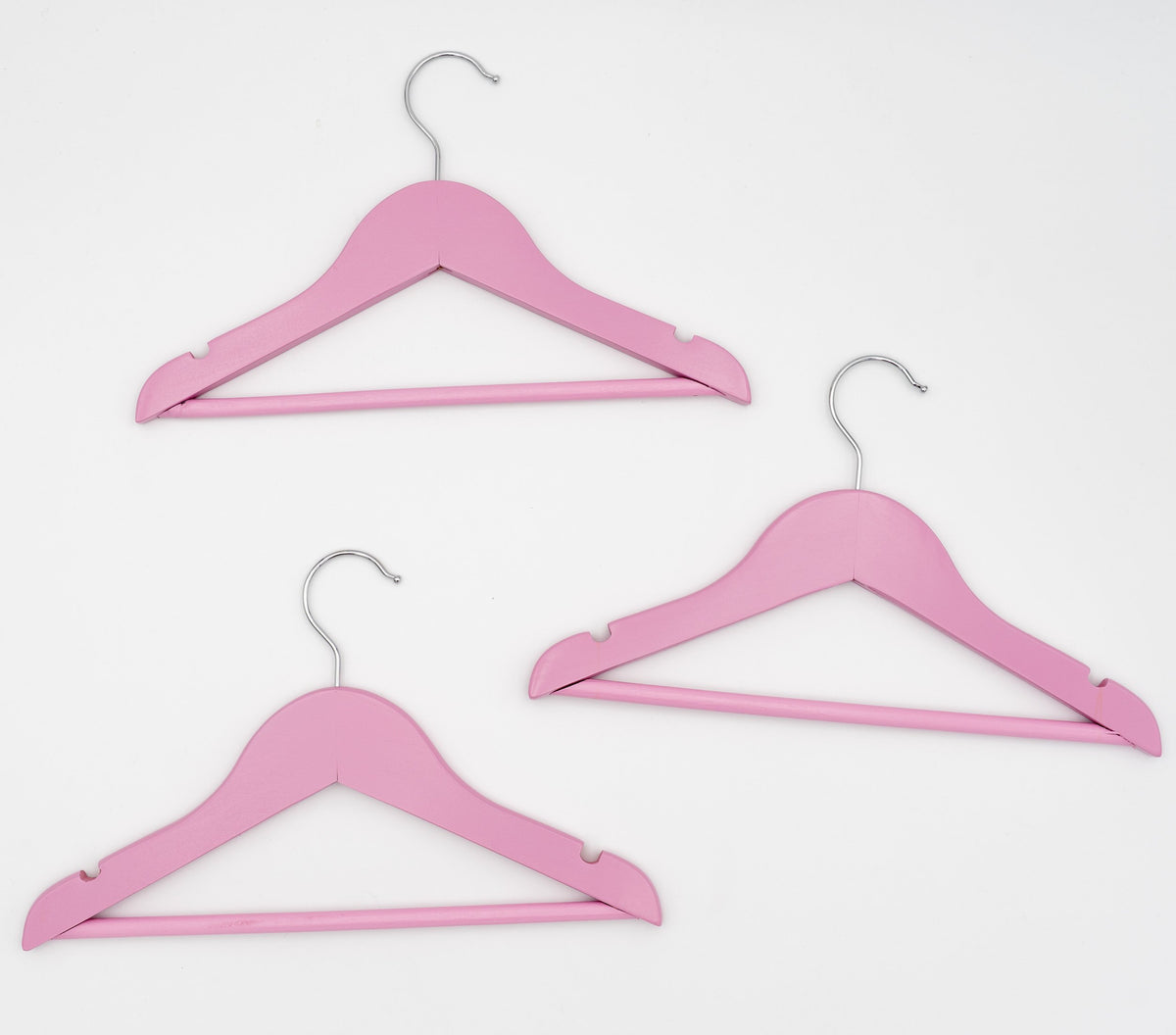 Percha Infantil Personalizada Color Rosa