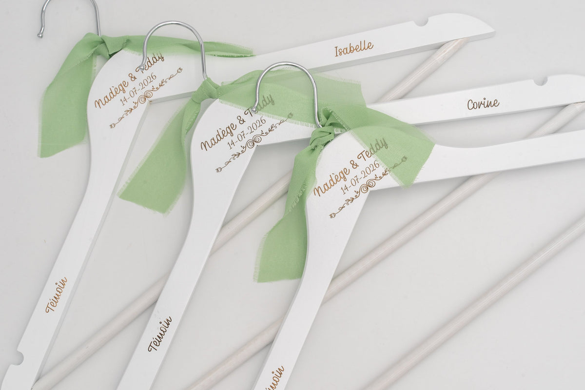 Percha para Testigos de Boda | Regalo para Testigos de Boda