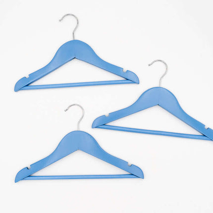 Percha Infantil Personalizada Color Azul