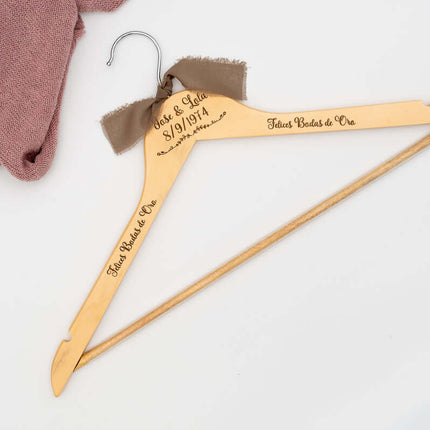 Percha Personalizada para Novios