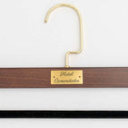 PCL13 (Hêtre · Marron Foncé · 35cm · 1,2cm · Barre velours)