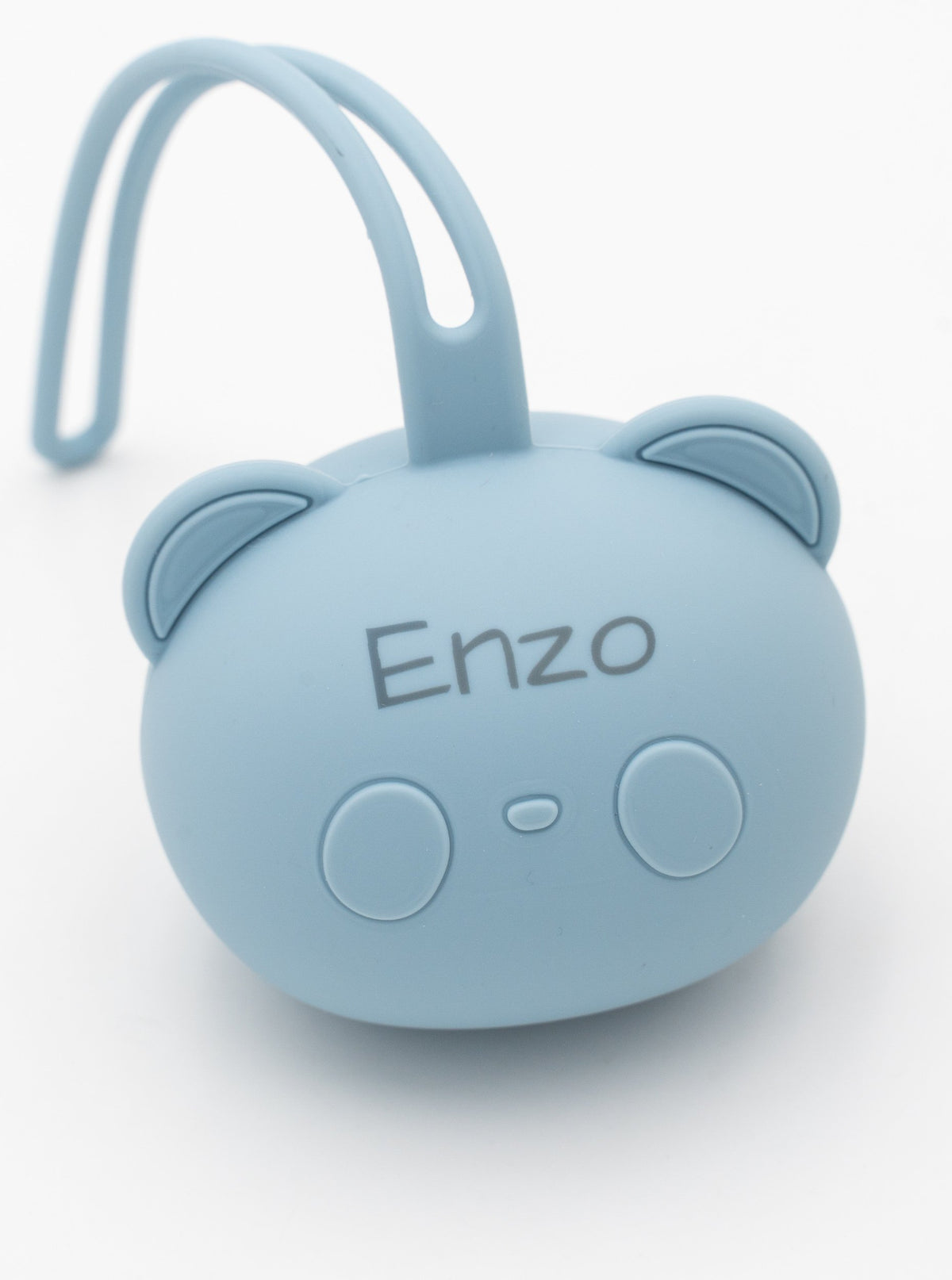 Porte-sucettes en silicone personnalisé (Petit ours)