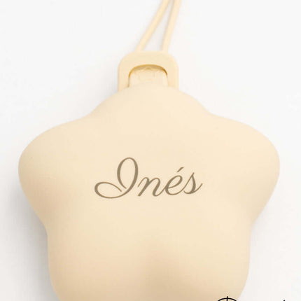 Portachupetes Personalizado de Silicona (Estrella)