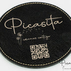 Rond / Doré sur Noir