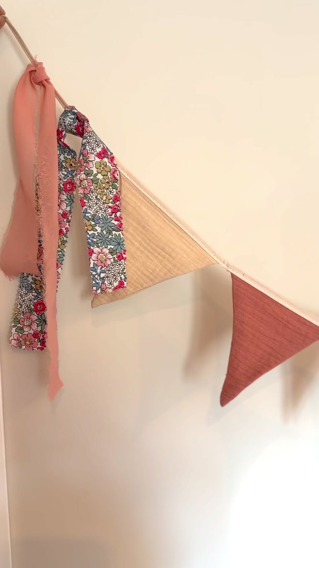 Guirlandes en tissu personnalisées