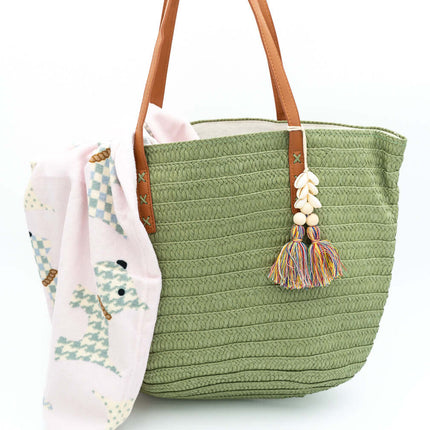 Bolso de Playa con Cremallera