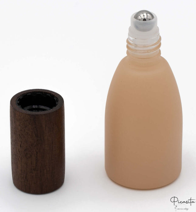 Roll On Perfume o Aceites Esenciales - Tamaño Bolsillo Beige