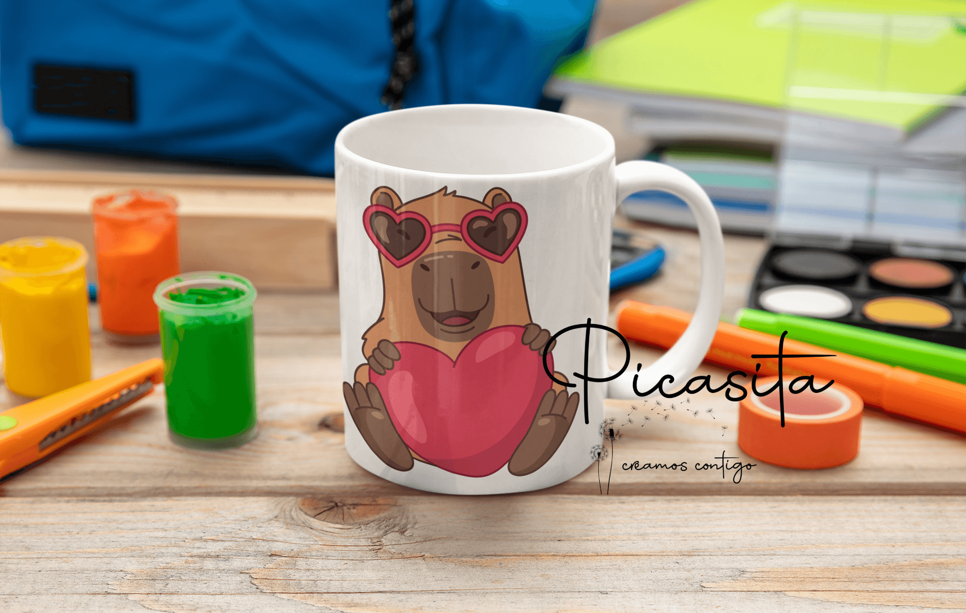 Tasses de Capybaras