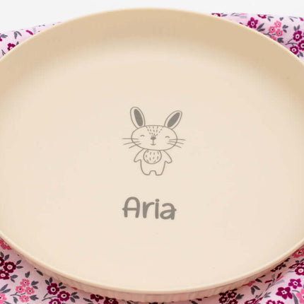 Set Vajilla Infantil Personalizada (Plato, Bol, Vaso)