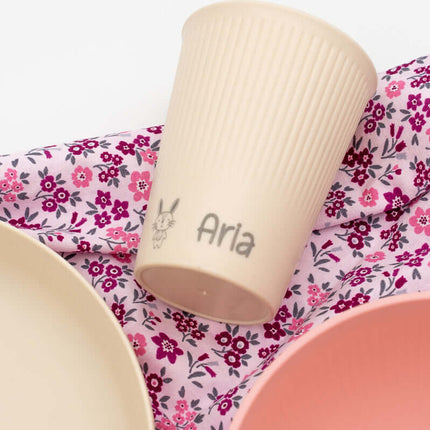 Set Vajilla Infantil Personalizada (Plato, Bol, Vaso)